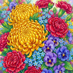 Flowers jigsaw puzzle by Gotiva