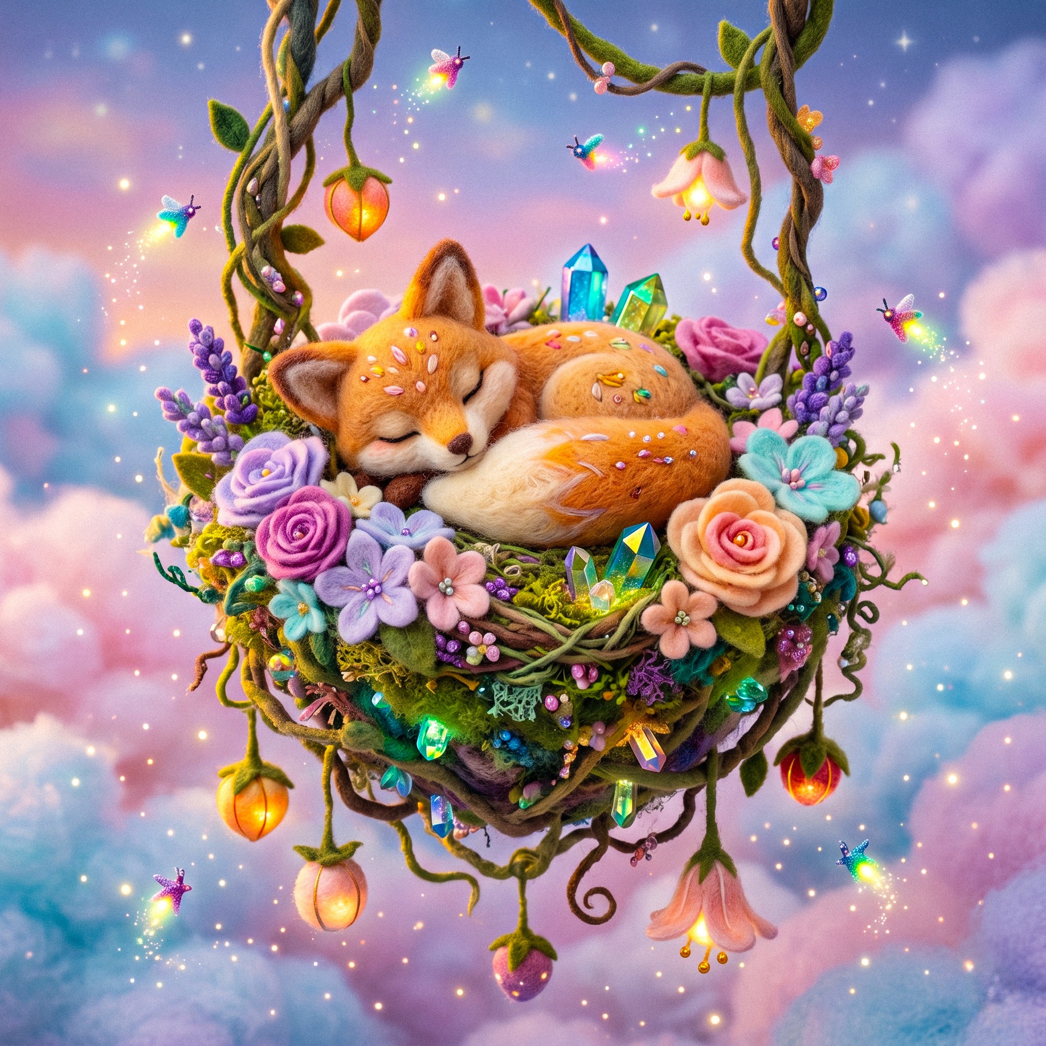 Sleepy Fox jigsaw puzzle by Gloam Puff