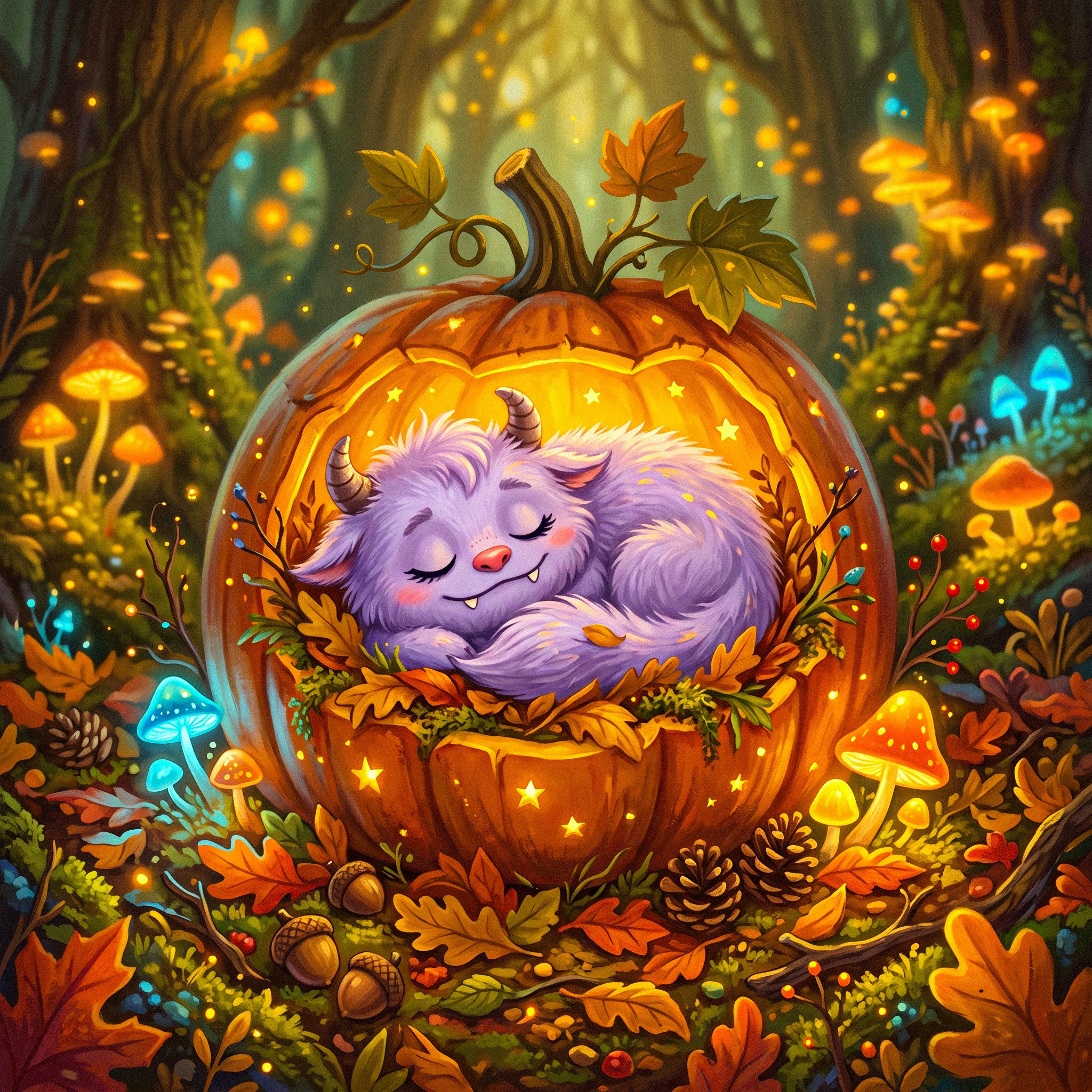 Sleepy jigsaw puzzle by Aria Solenne