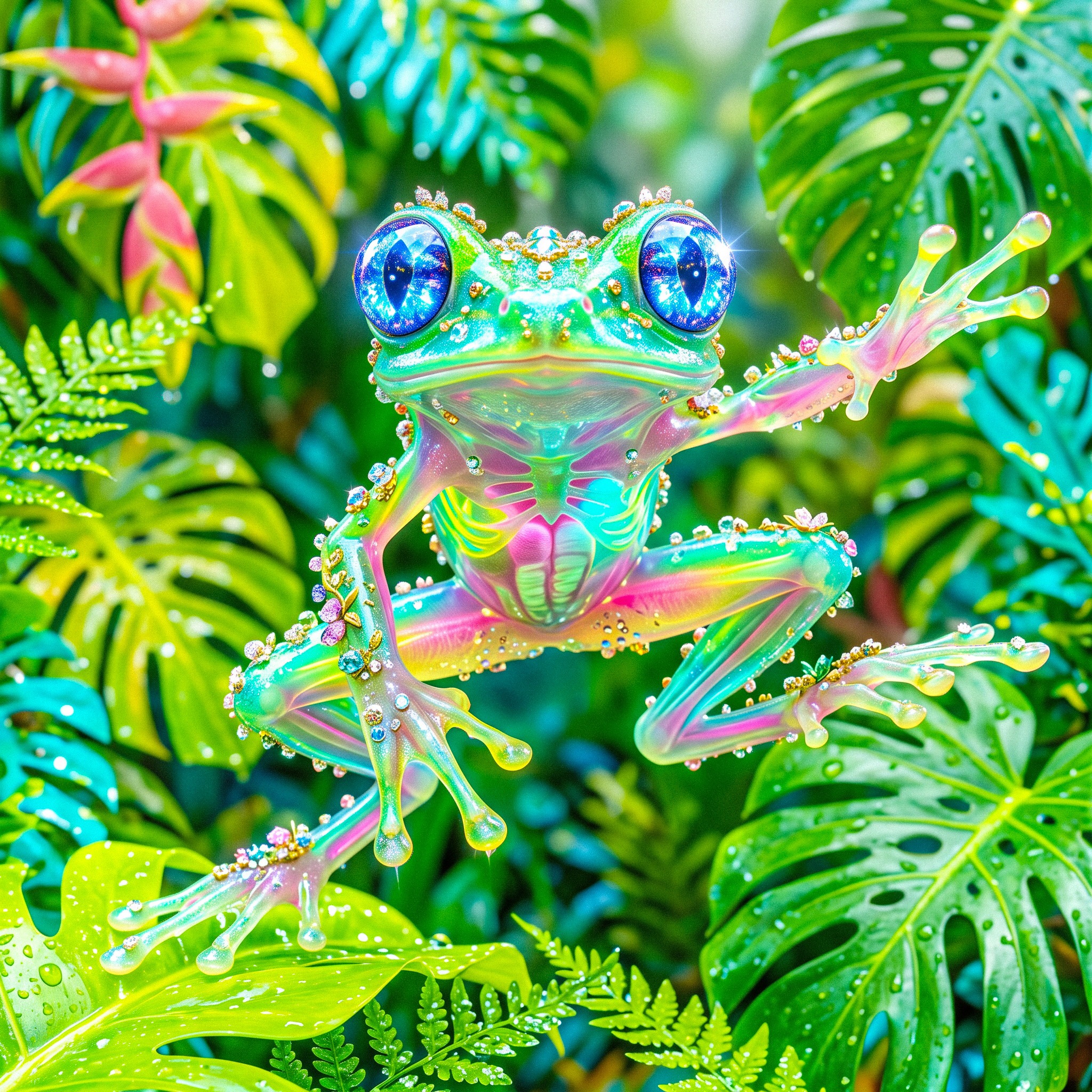 Frog jigsaw puzzle by Animalia