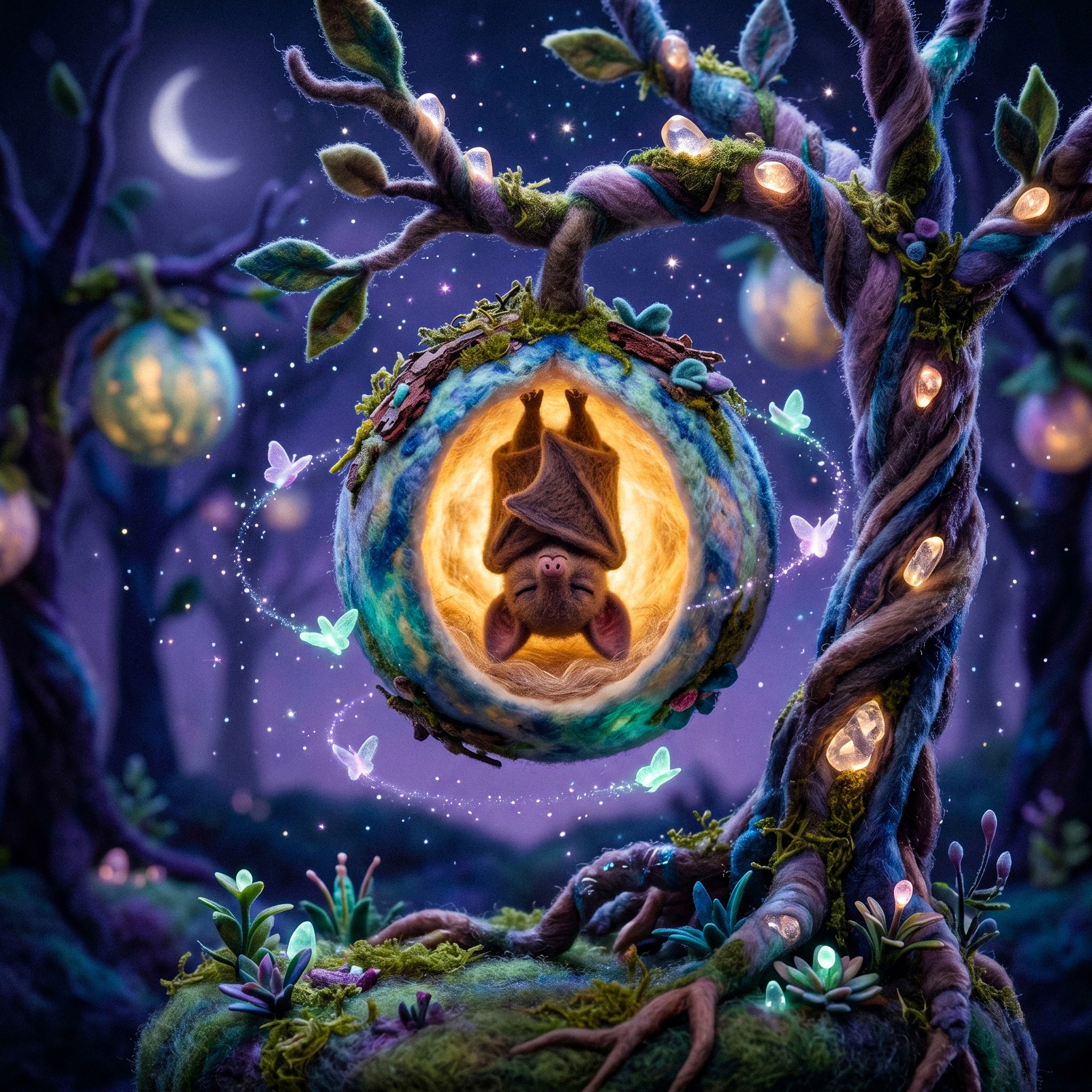 Bat jigsaw puzzle by Aria Solenne