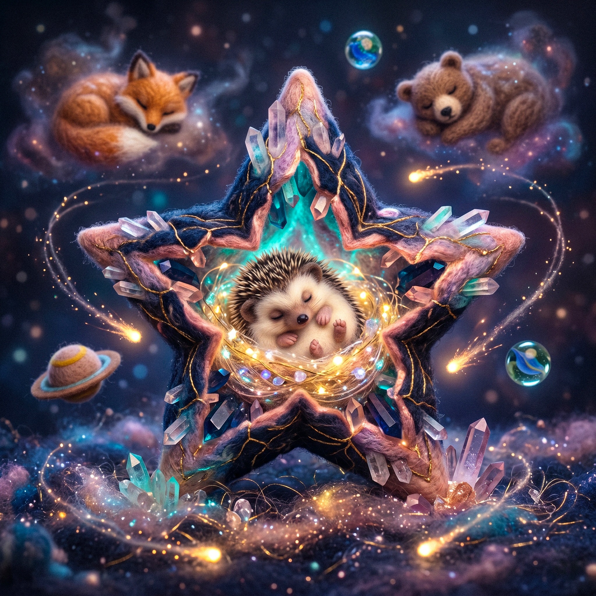 Star jigsaw puzzle by Aria Solenne