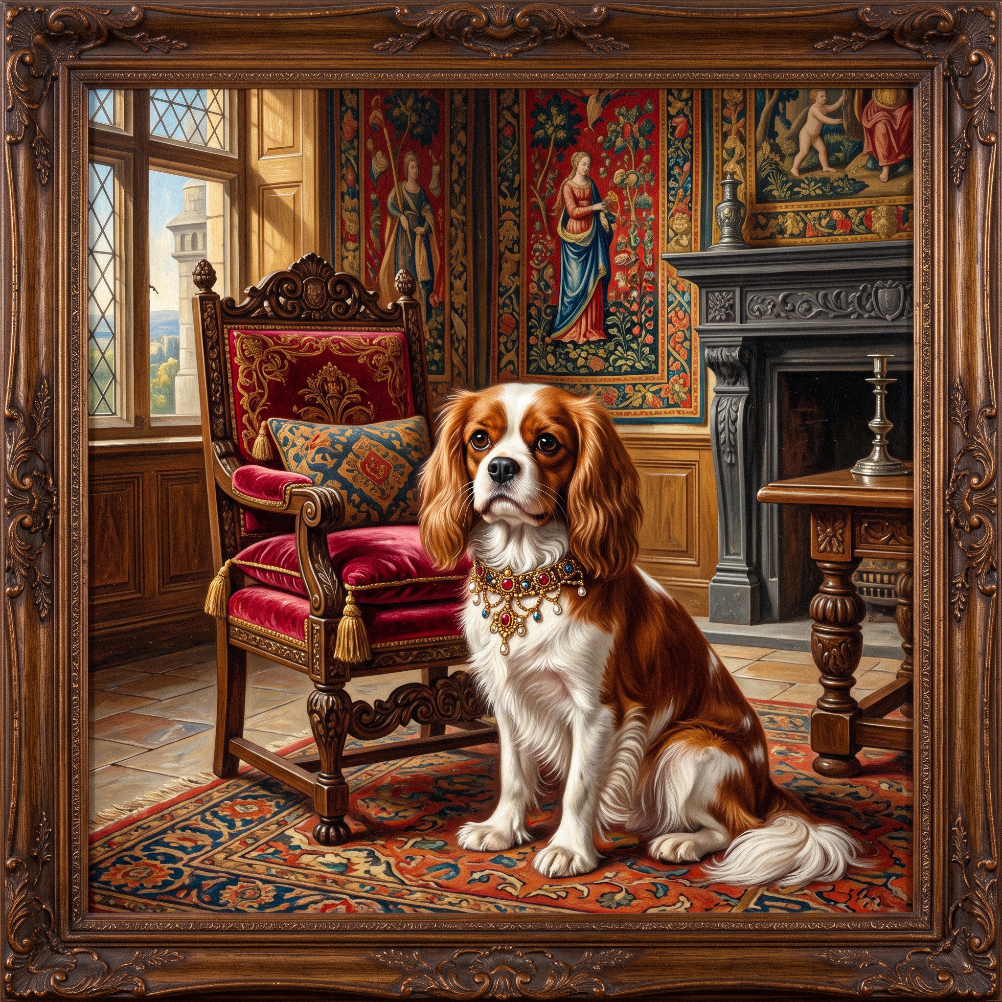 Fancy Dog jigsaw puzzle by Lady Elara