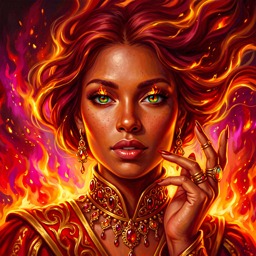 Fire Look jigsaw puzzle by Your Knight