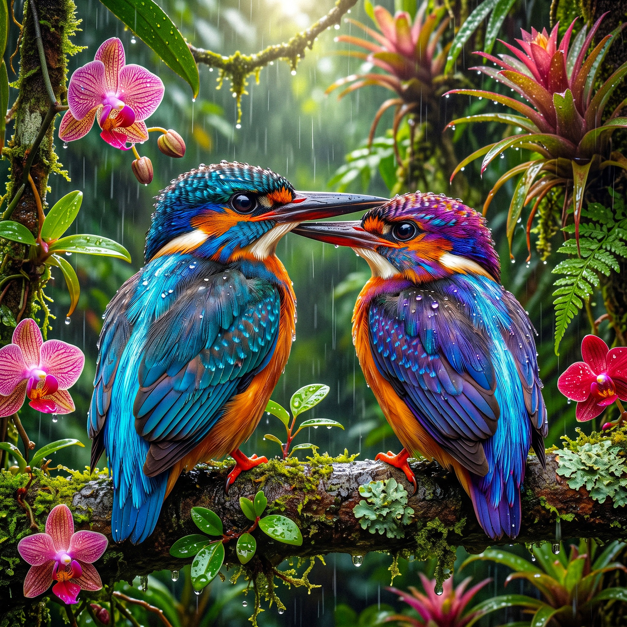 Two Birds jigsaw puzzle by Gotiva