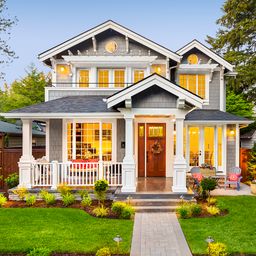 Suburban House With Front Yard jigsaw puzzle by Gotiva