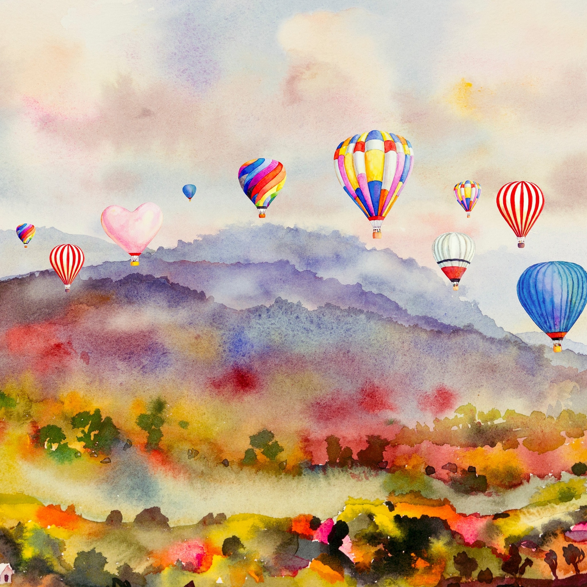 Hot air balloon festival jigsaw puzzle by Gotiva