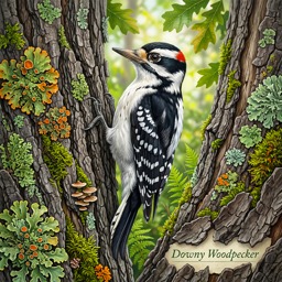 Woodpecker jigsaw puzzle by Animalia