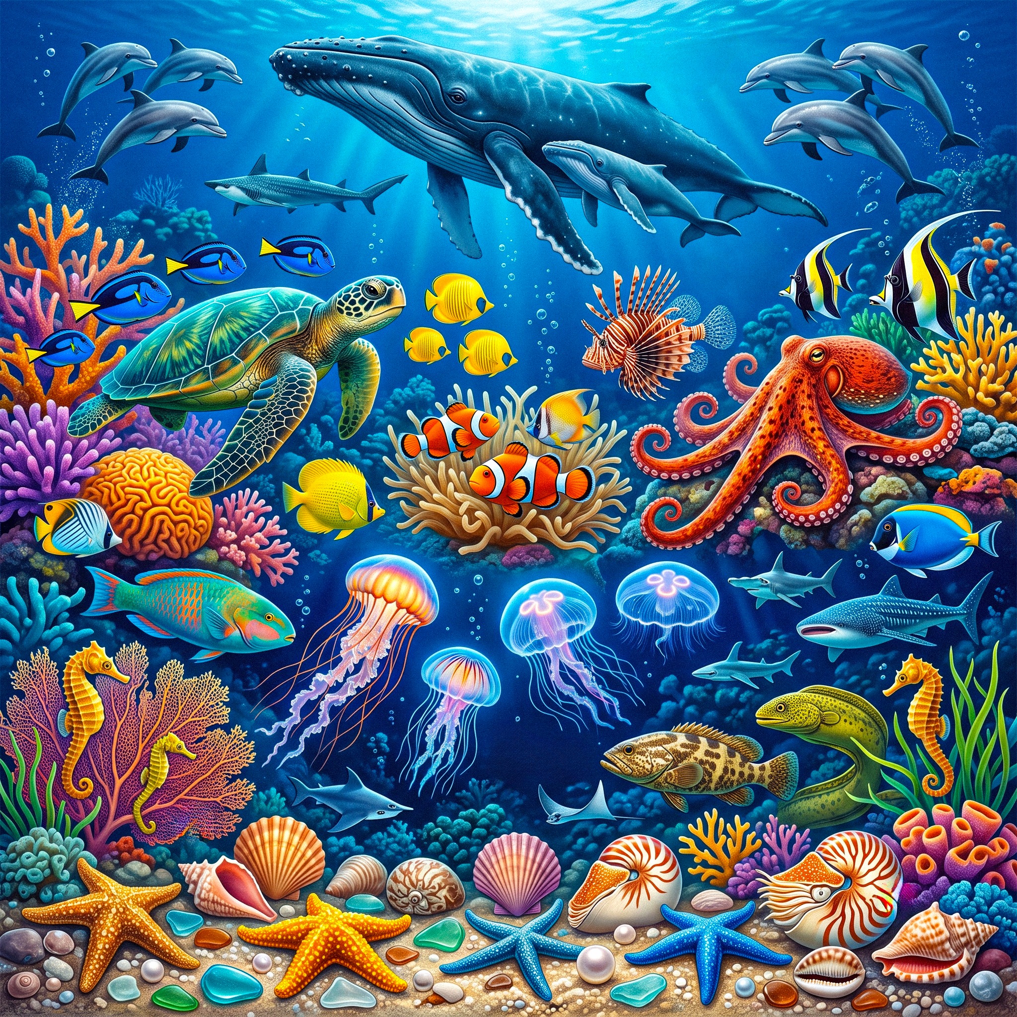 Under the Ocean jigsaw puzzle by Gotiva