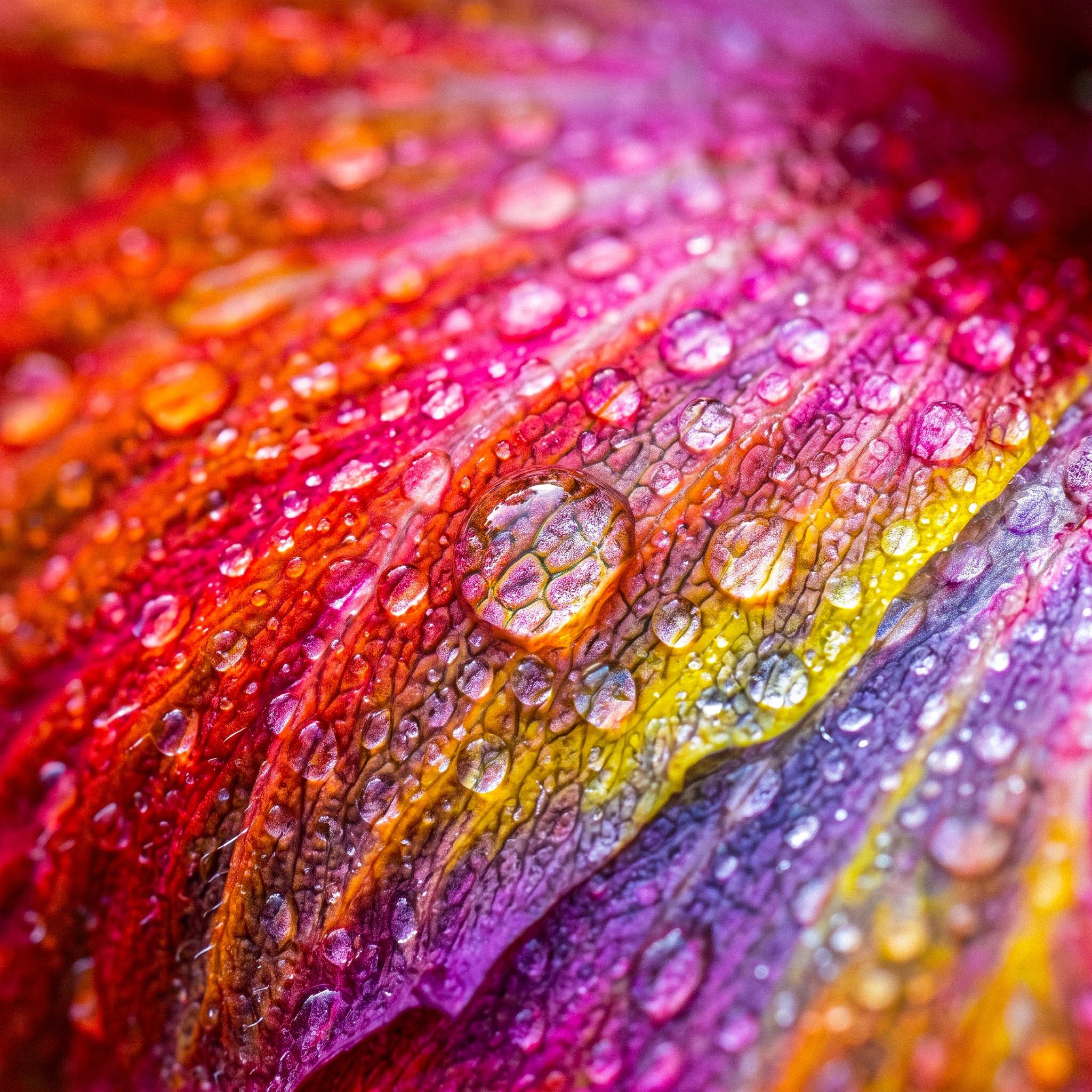 Color of Petal jigsaw puzzle by Colorithm