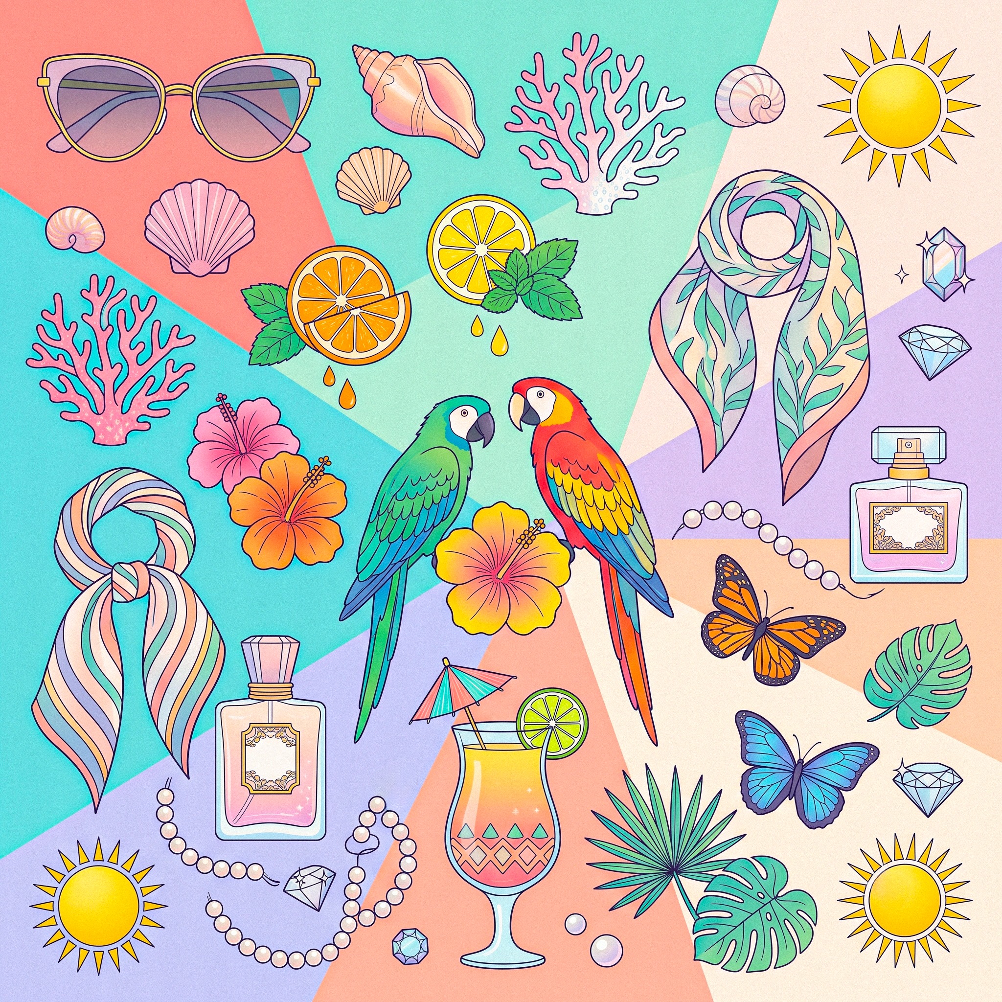 Parrots jigsaw puzzle by Gotiva