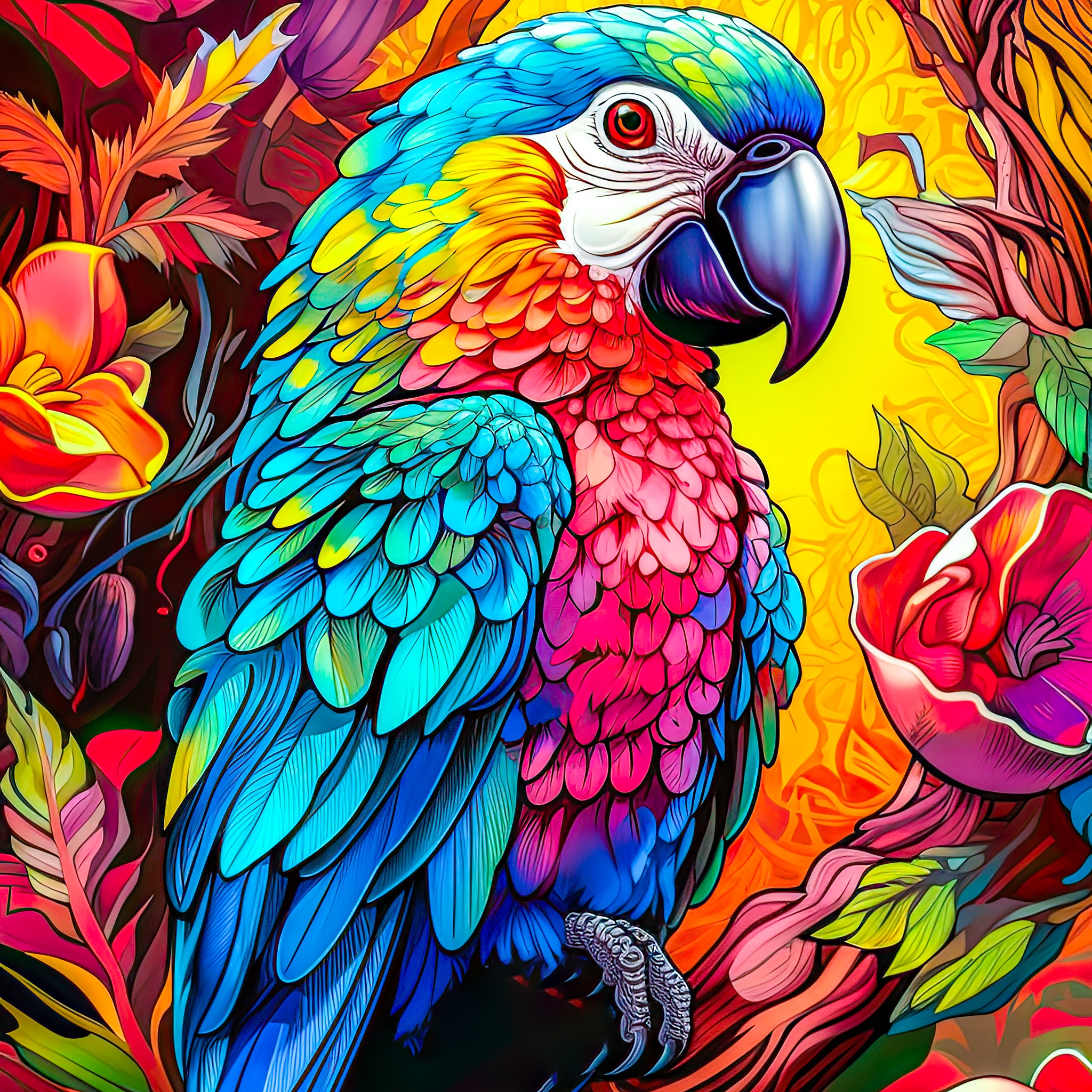 Avian Elegance jigsaw puzzle by Gotiva