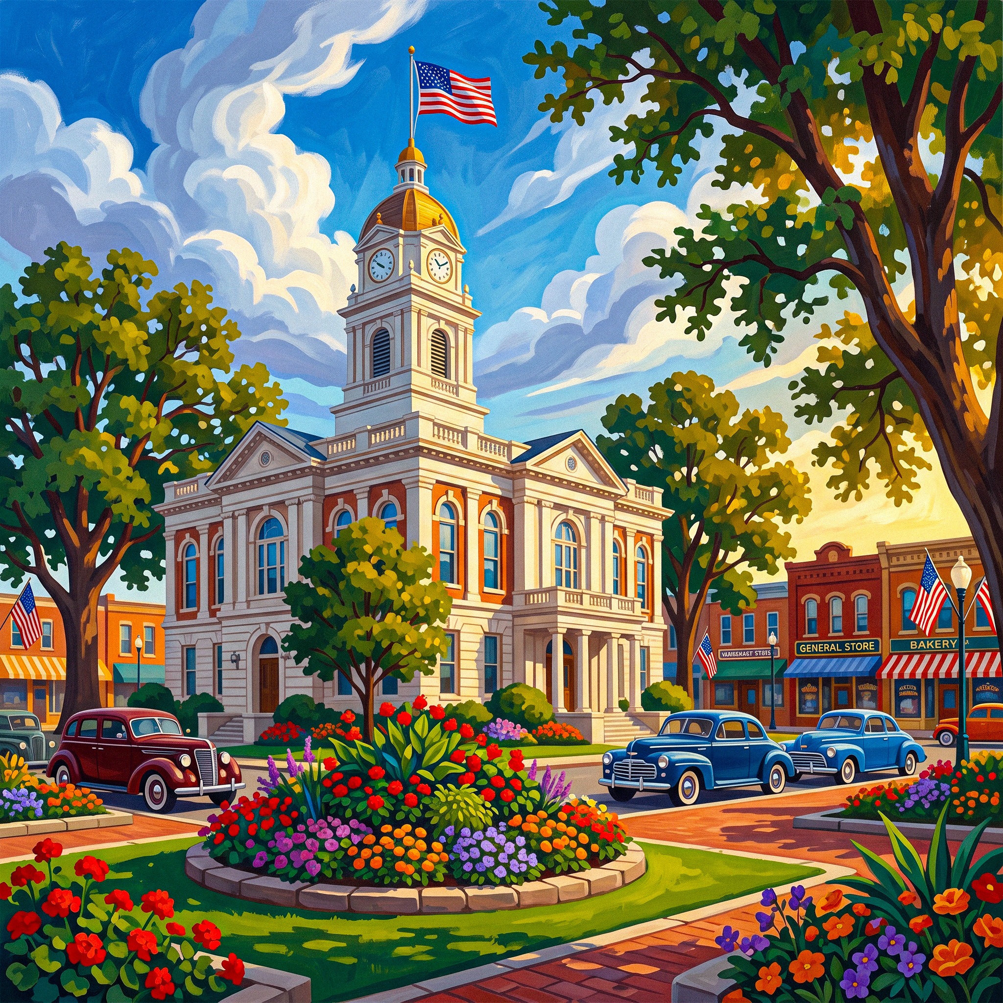 Garden City jigsaw puzzle by Classic Art Jenny