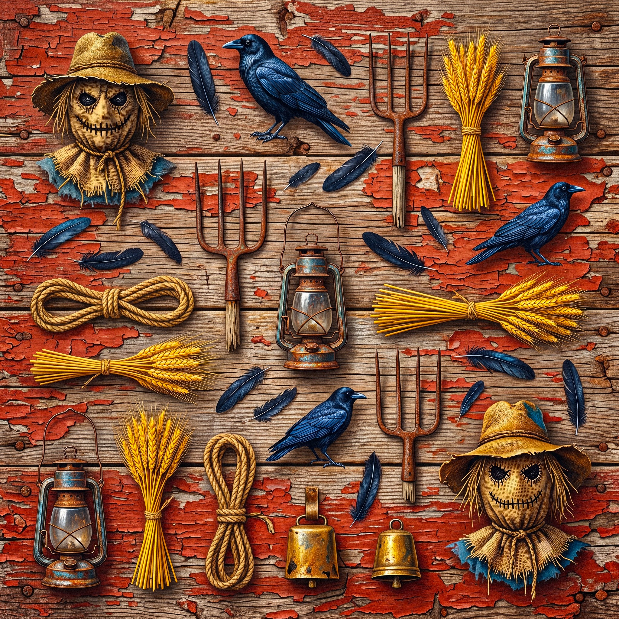 Scarecrow jigsaw puzzle by Raven Veil