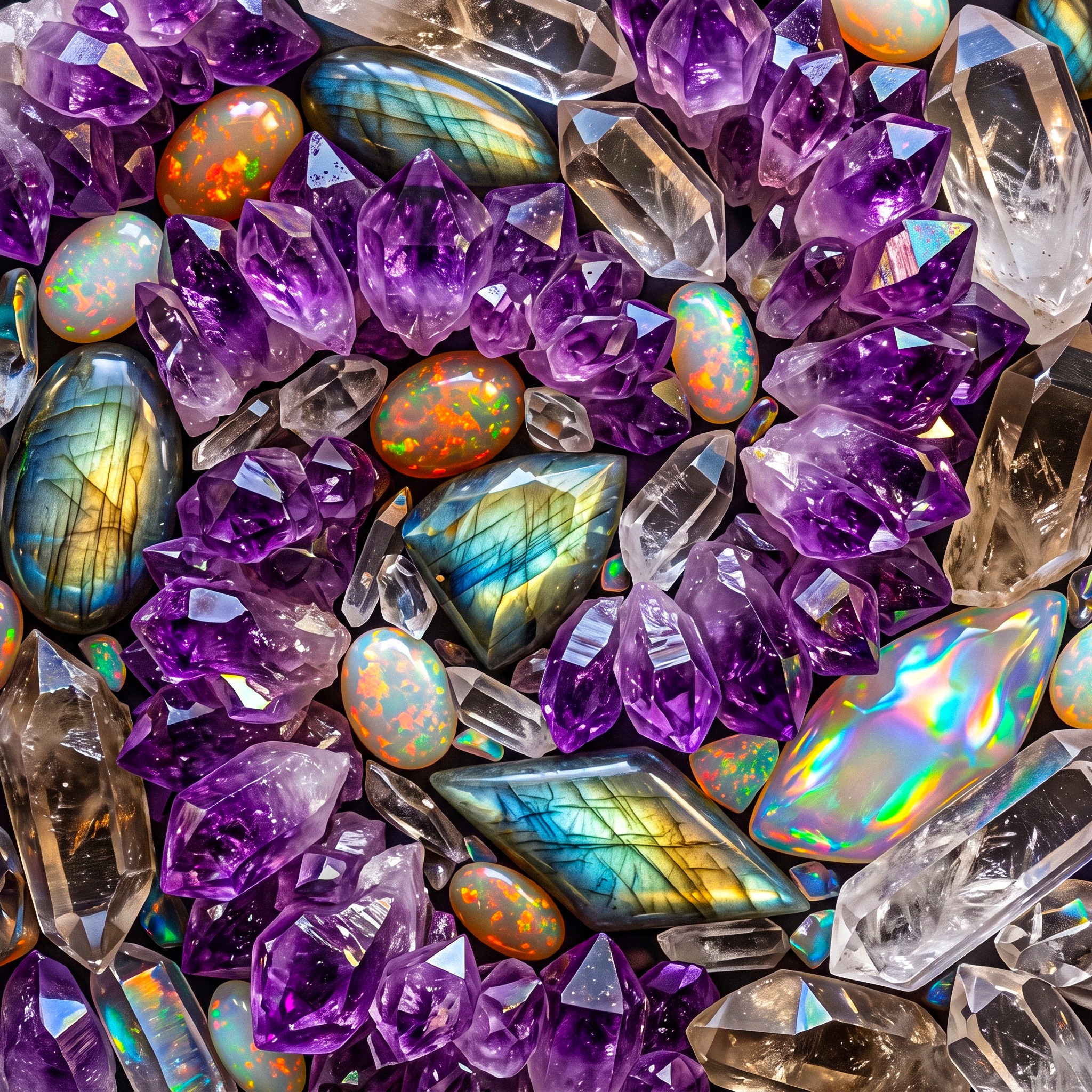 Crystals jigsaw puzzle by Puzzle Nemesis