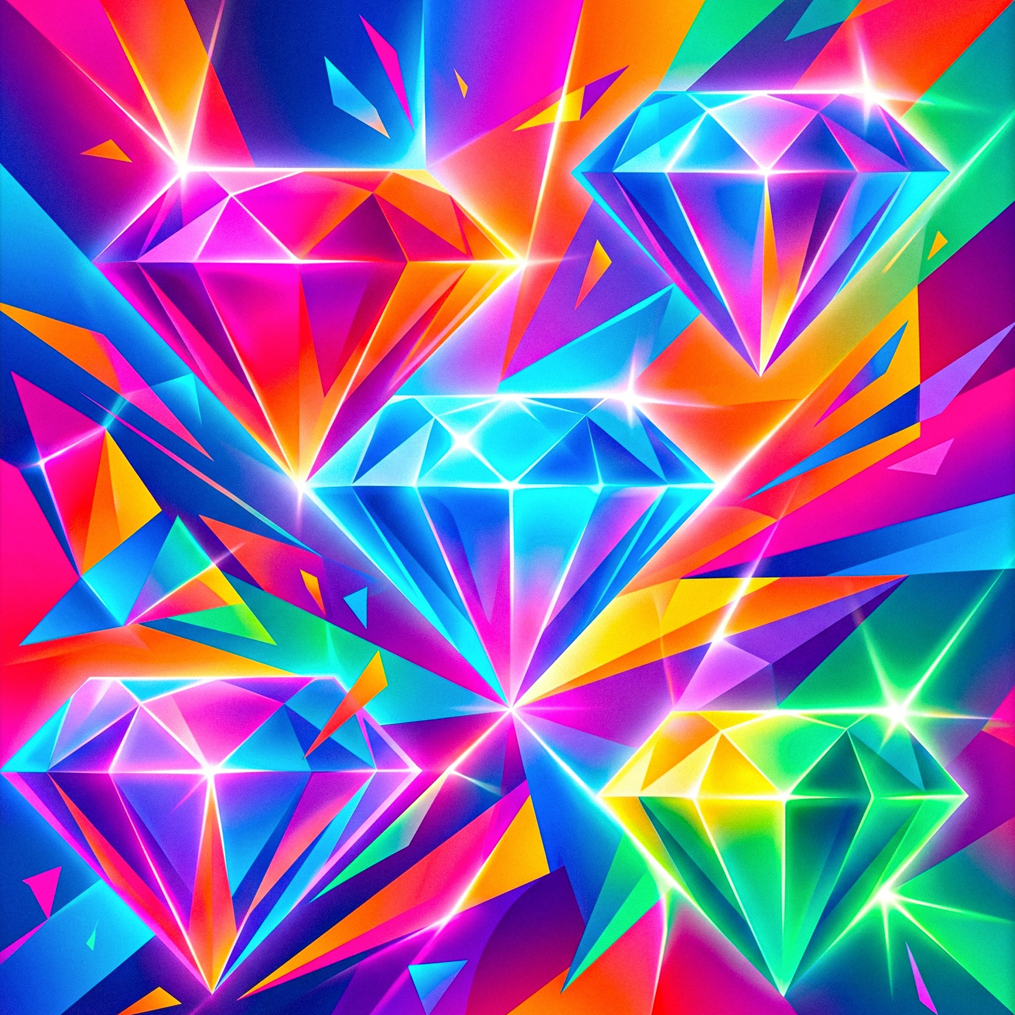 Diamonds jigsaw puzzle by Colorithm