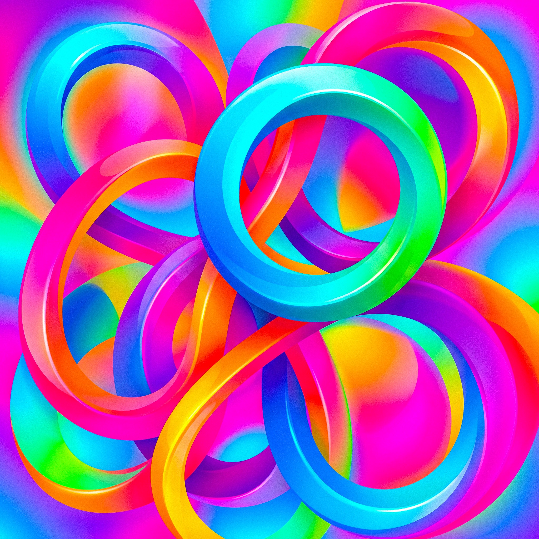 Abstract jigsaw puzzle by Colorithm