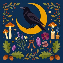 Raven jigsaw puzzle by Silvia Arts