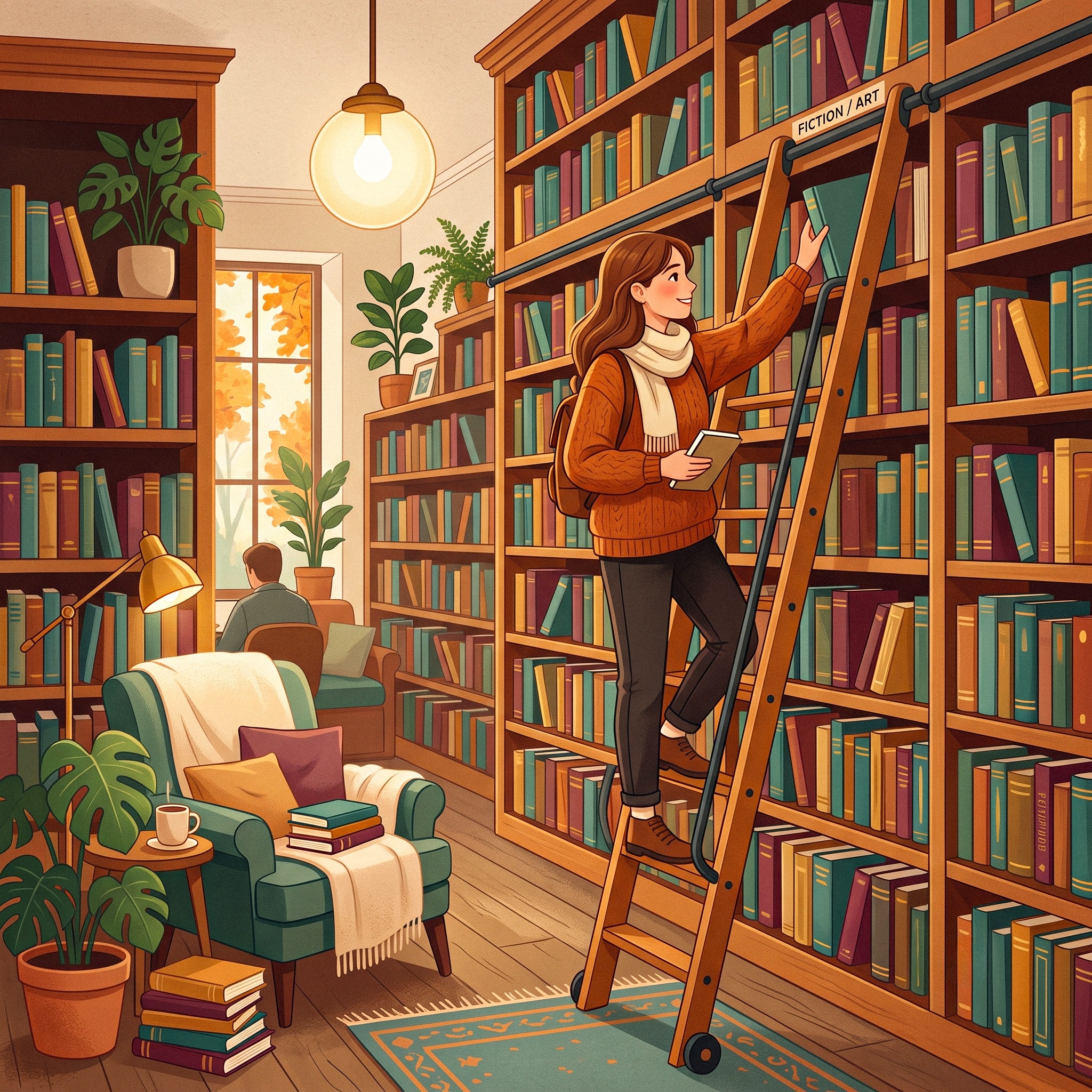 Library jigsaw puzzle by Gotiva