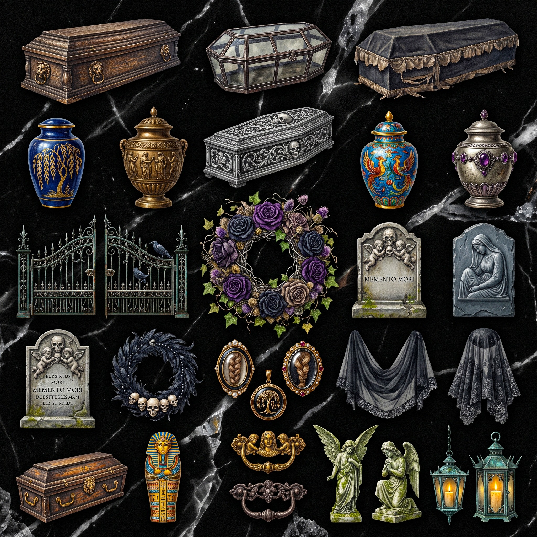Spooky jigsaw puzzle by Raven Veil