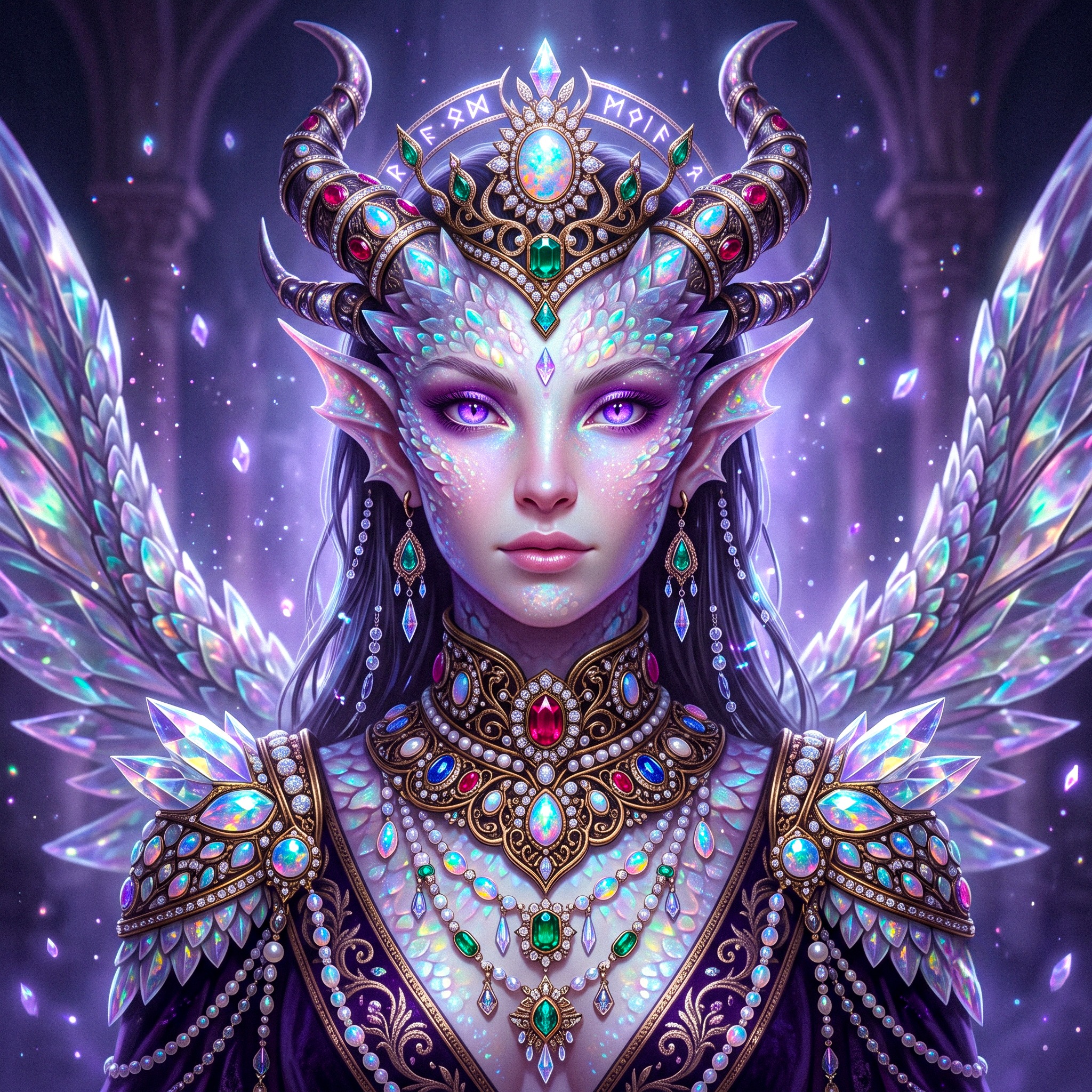 Dragon Queen jigsaw puzzle by Raven Veil