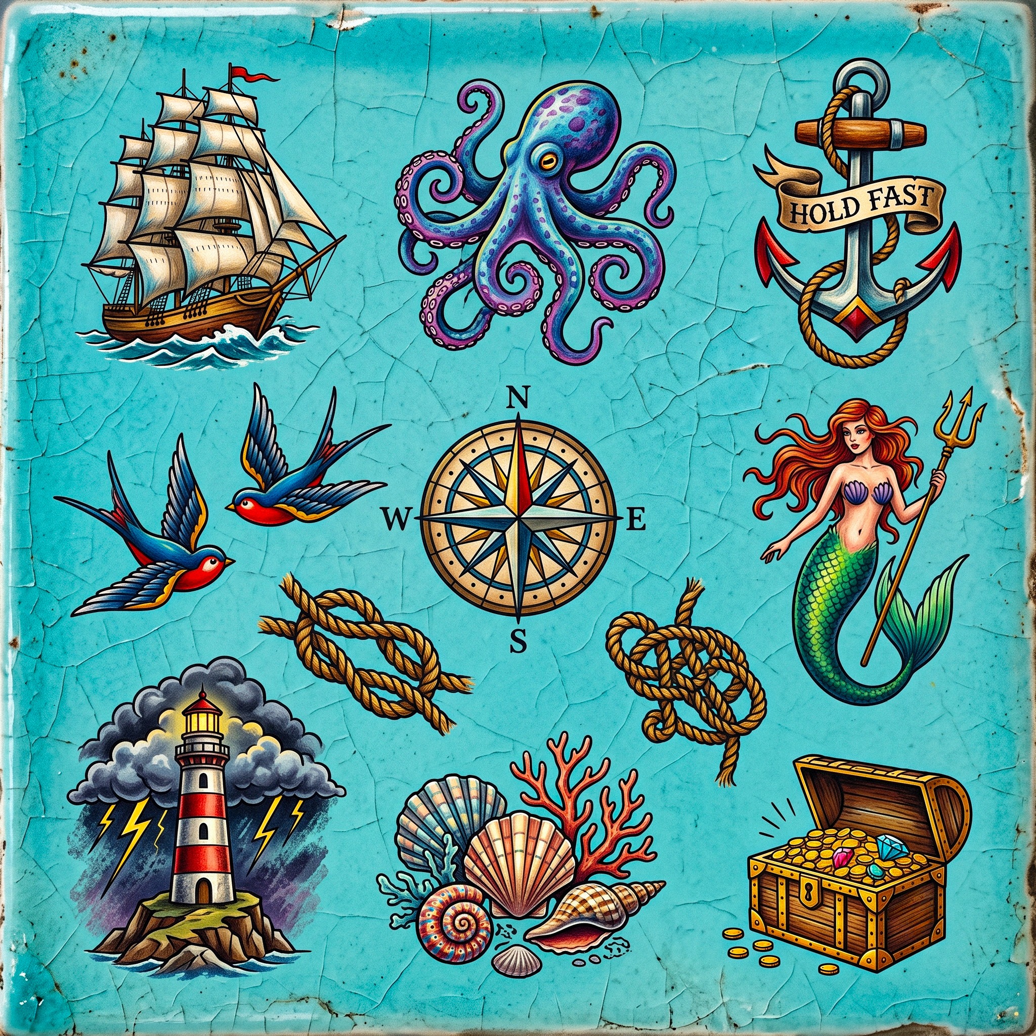 Collage of Marine Stuff jigsaw puzzle by Gotiva