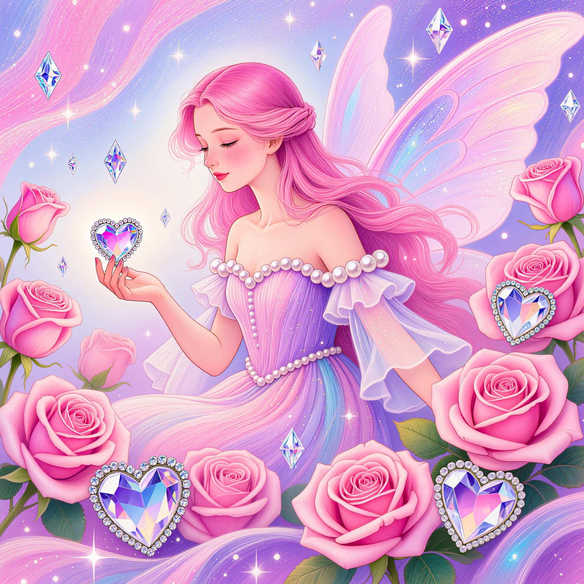 Pink Fairy jigsaw puzzle by Gotiva