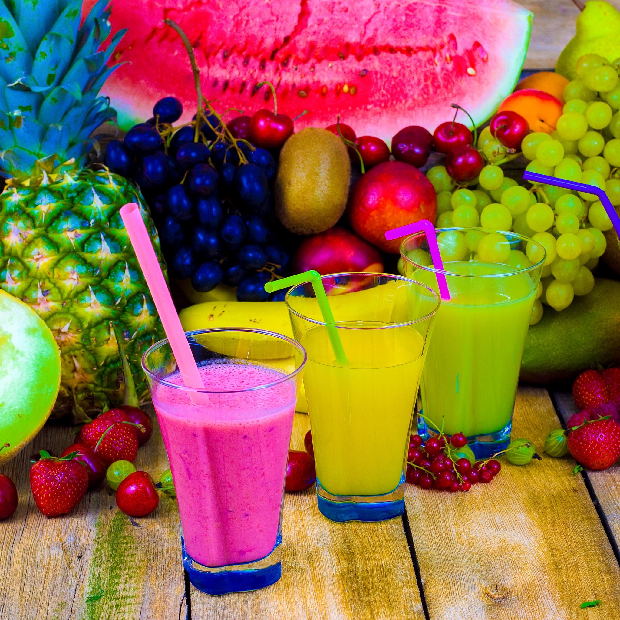 Fruit Smoothies jigsaw puzzle by Gotiva