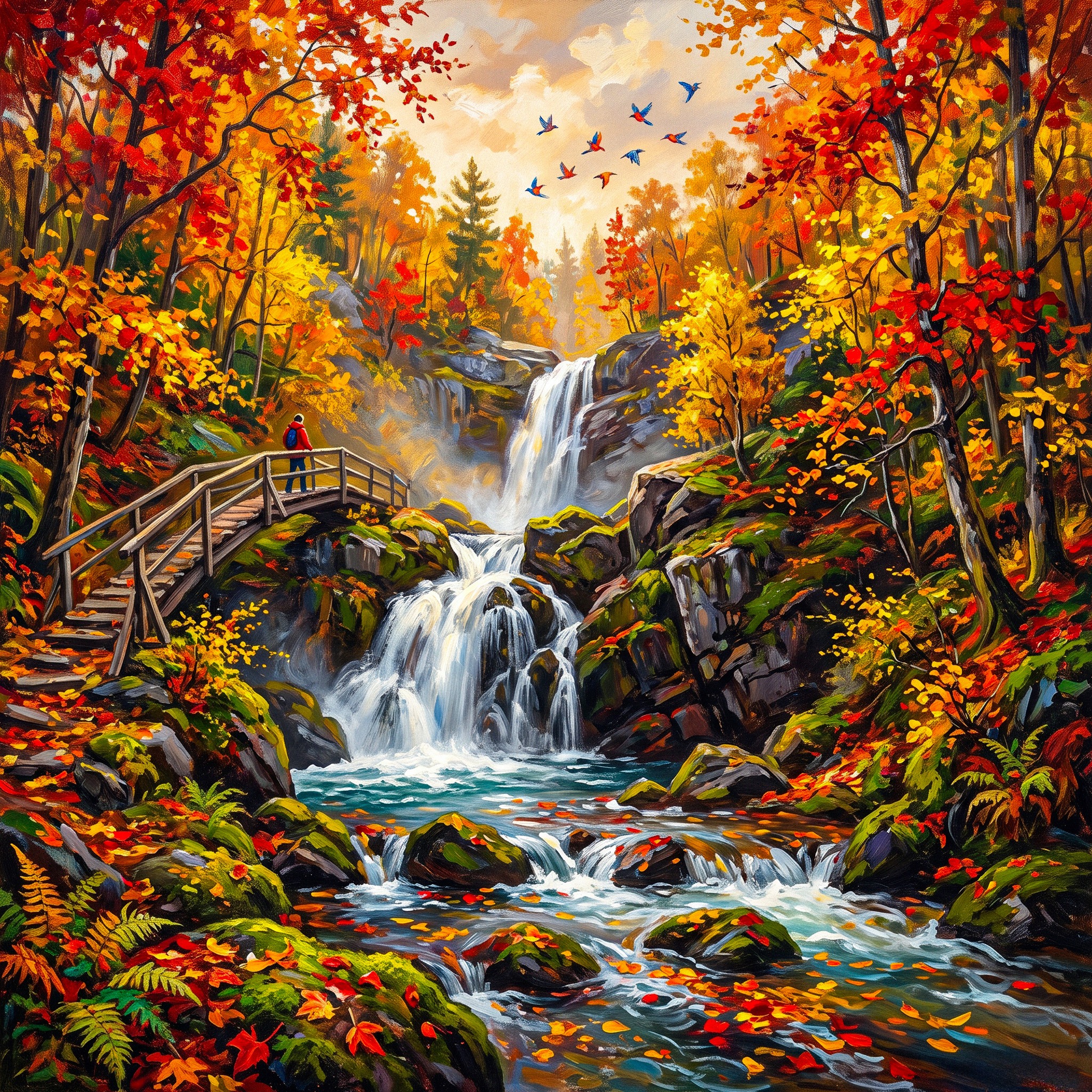 Waterfall jigsaw puzzle by Gotiva