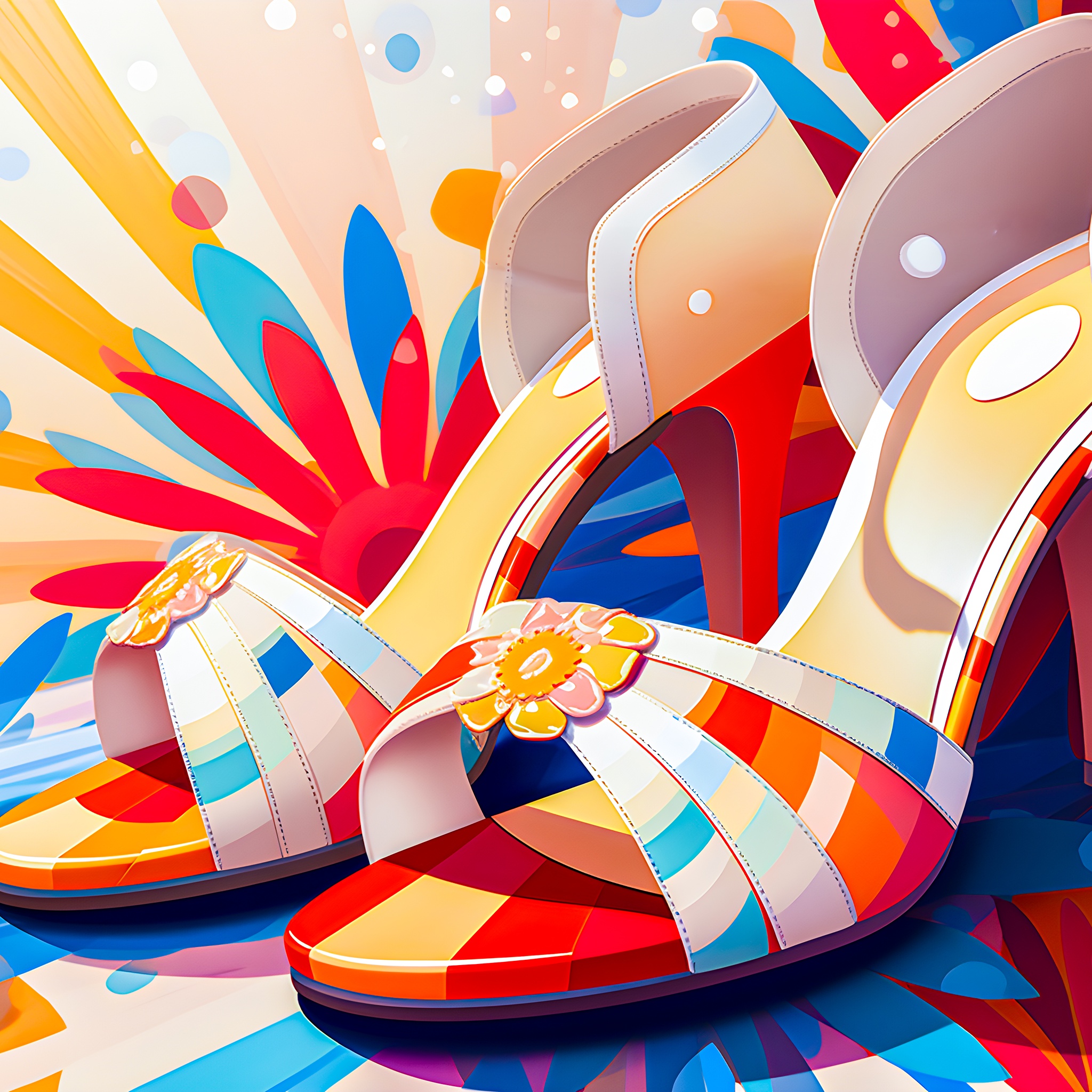 Summer heels jigsaw puzzle by Gotiva