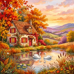 Home jigsaw puzzle by Gotiva