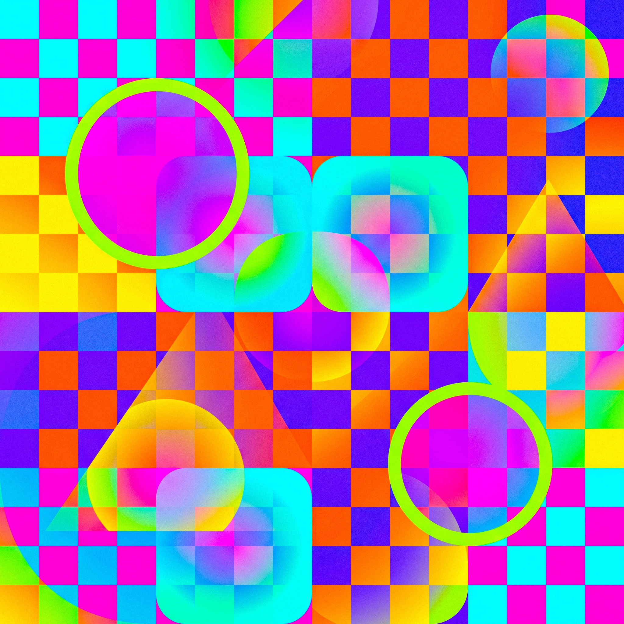 Shapes jigsaw puzzle by Colorithm