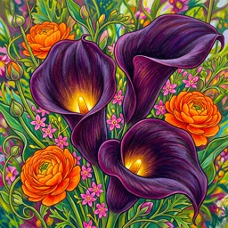 Lilly jigsaw puzzle by Gotiva