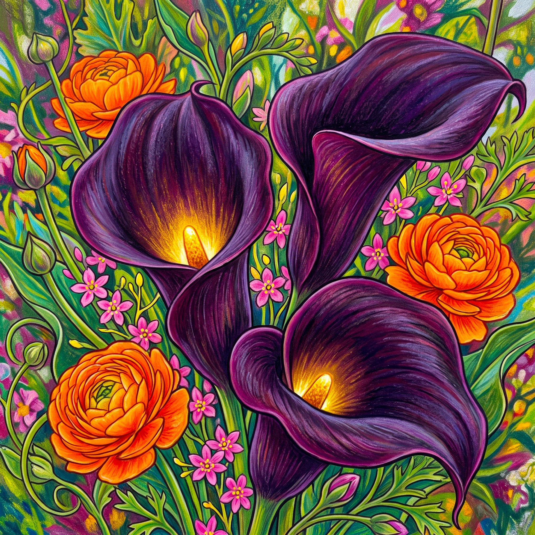 Lilly jigsaw puzzle by Gotiva