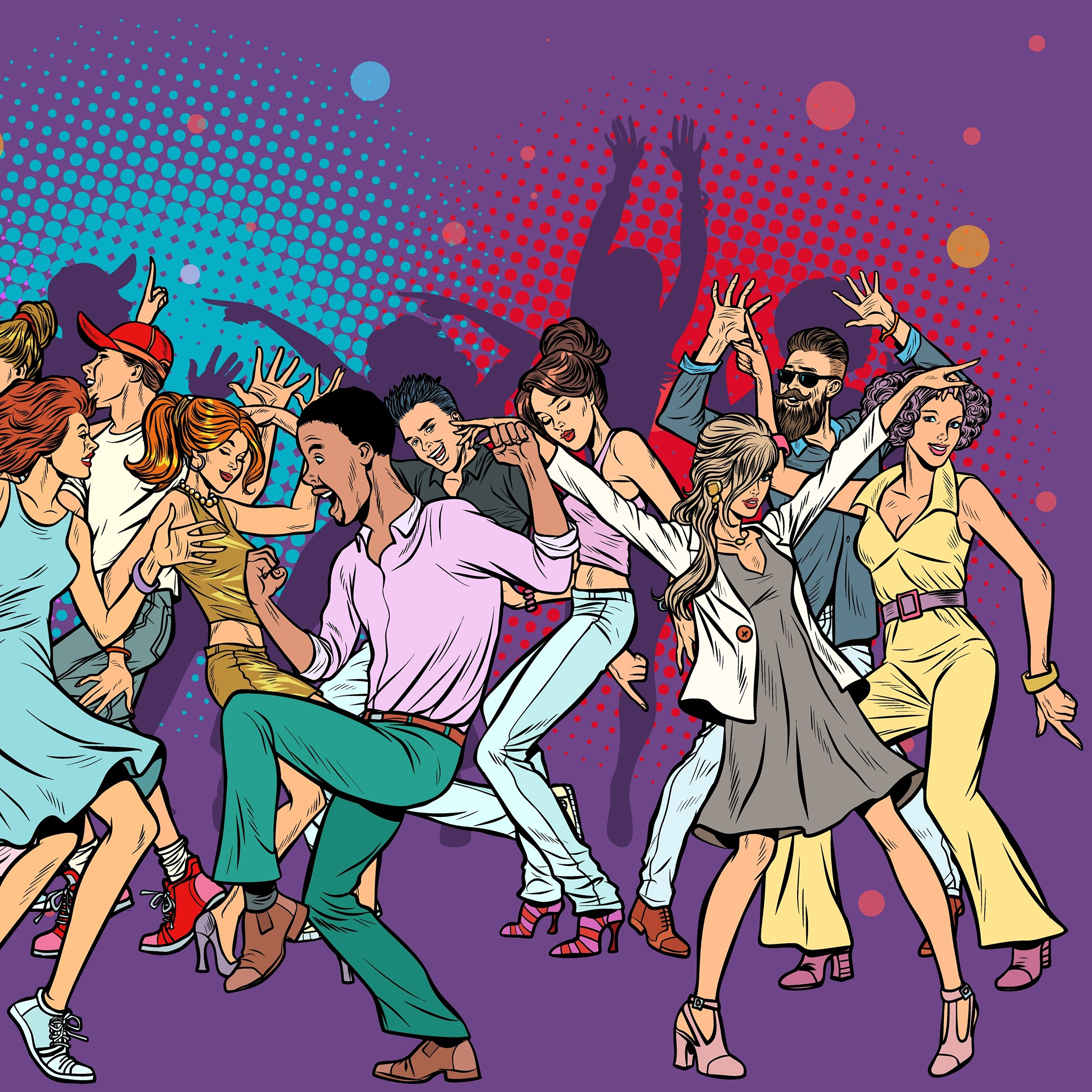 Party at the club jigsaw puzzle by Gotiva