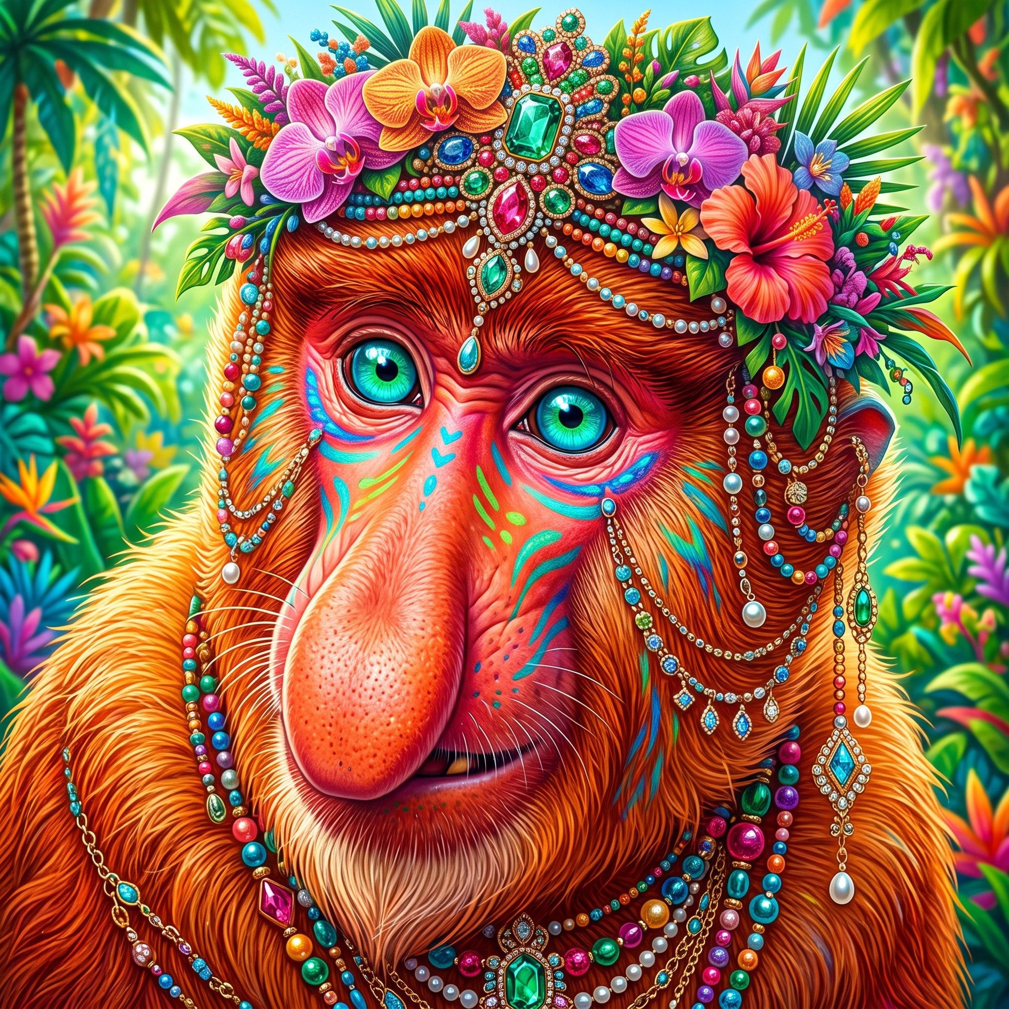 Monkey King jigsaw puzzle by Animalia