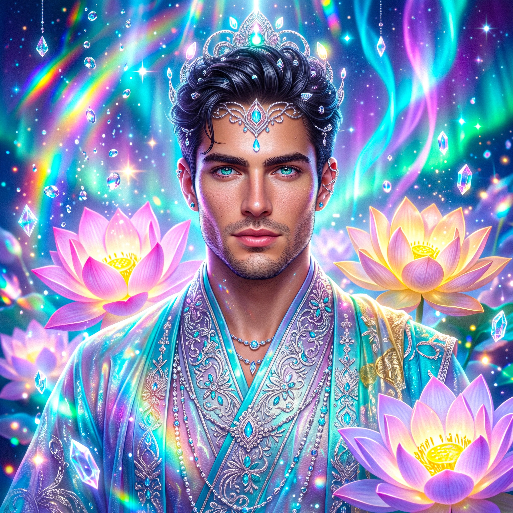 Mistic God jigsaw puzzle by Charming Icons