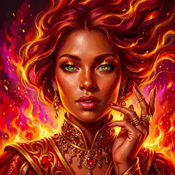 Fire jigsaw puzzle by Your Knight