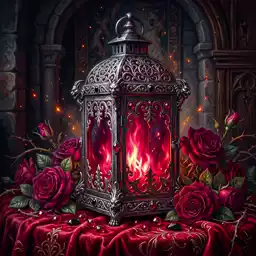 Fire jigsaw puzzle by Raven Veil