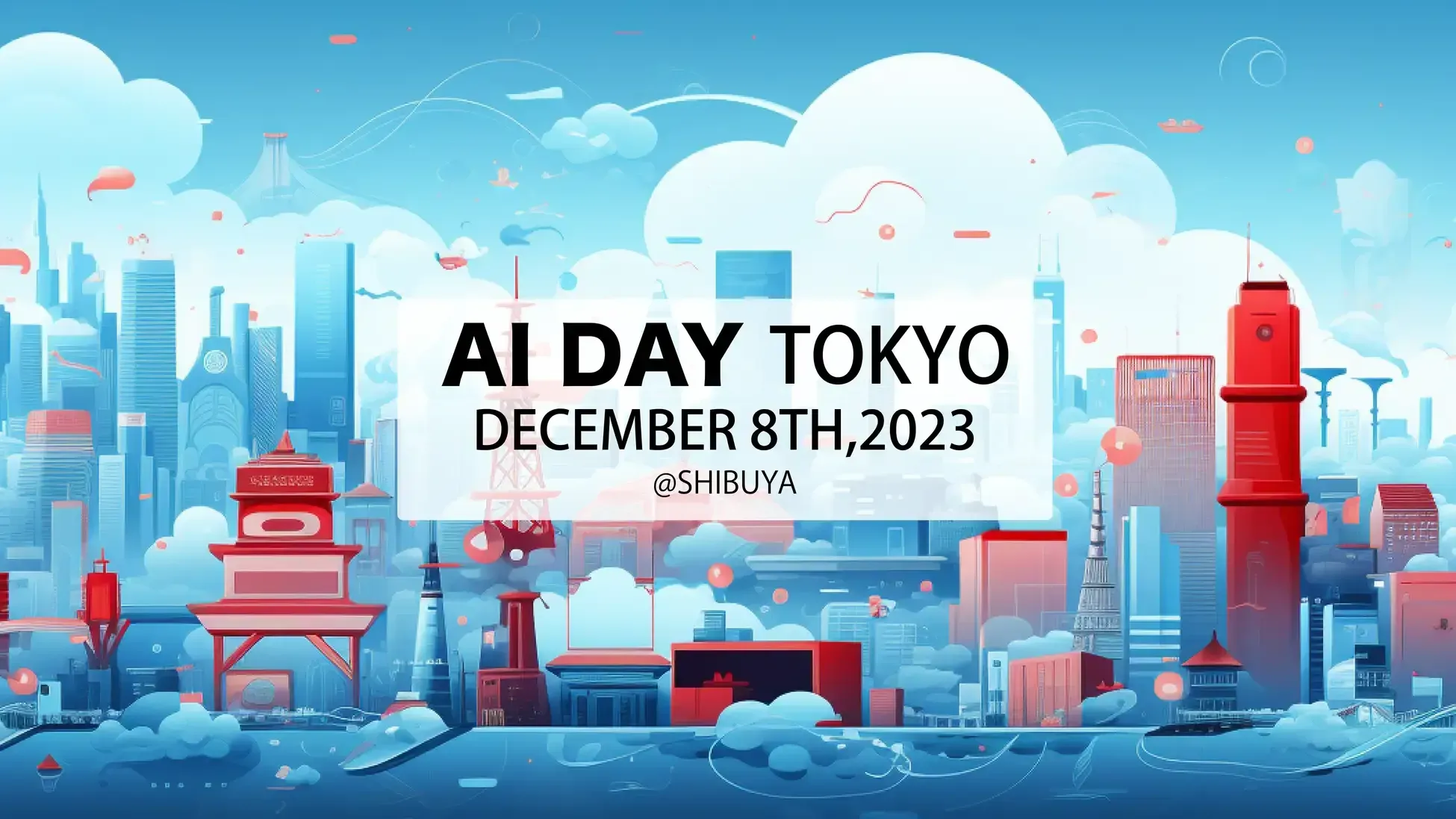 「AI DAY TOKYO」に代表取締役の松森が登壇します。