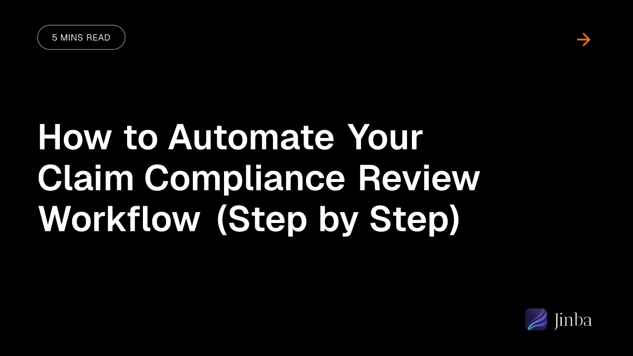 How to Automate Your Claim Compliance Review Workflow (Step by Step)
