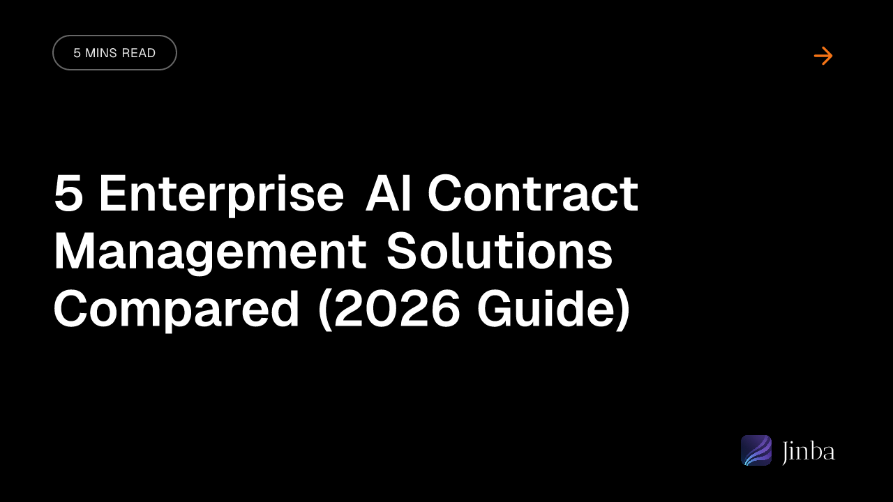 5 Enterprise AI Contract Management Solutions Compared (2026 Guide)