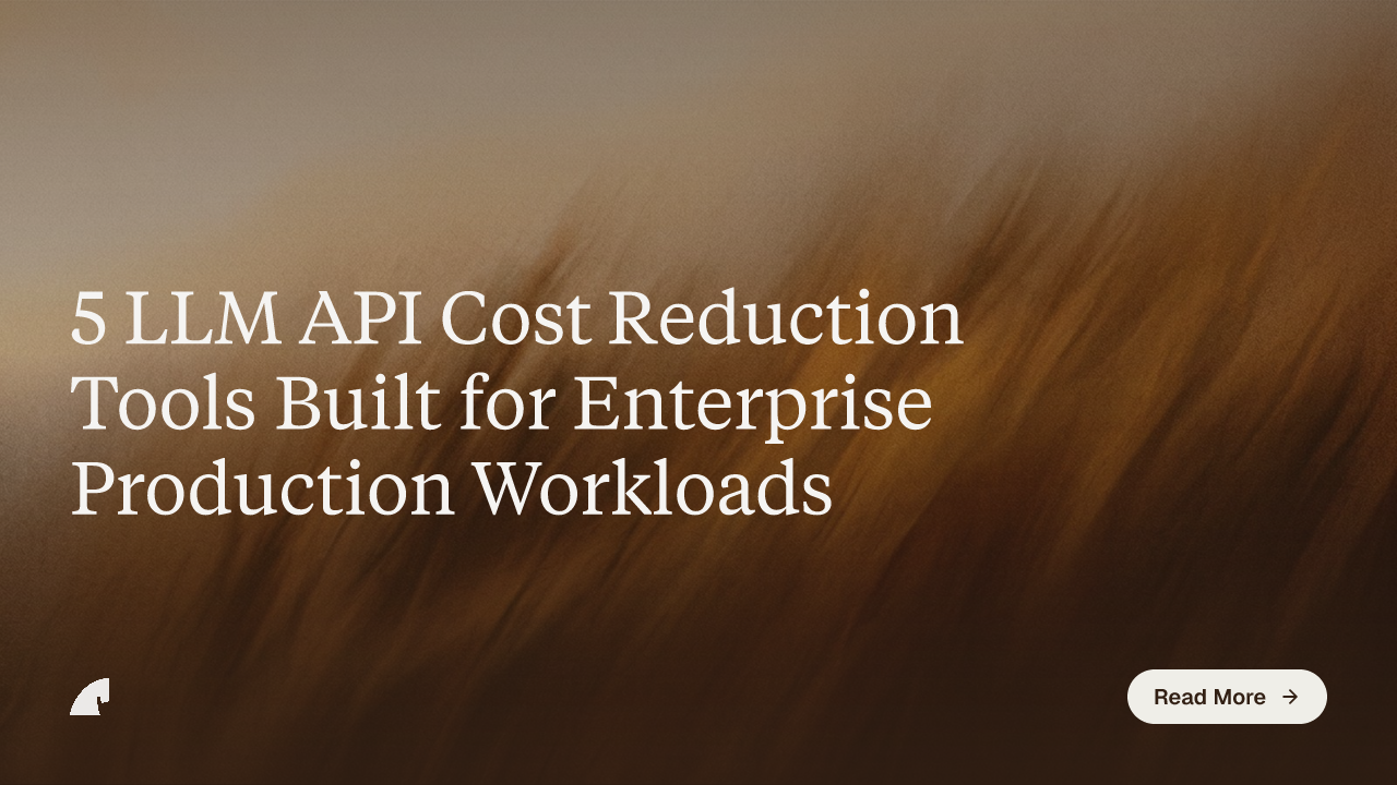 5 LLM API Cost Reduction Tools Built for Enterprise Production Workloads
