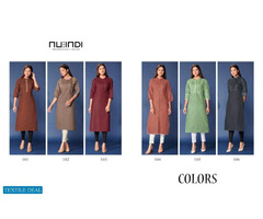 WHOLESALE COLORS COTTON CASUAL WEAR | FANCY KURTI - Image 2