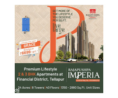 2 BHK Apartments for Sale in Tellapur