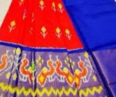 elegant pure ikkat silk kids lehenga available in latest design
