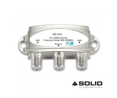 SOLID GD-21C 2 in 1 DiSEqC Switch