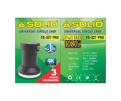 Solid FS-327PRO Universal Single LNBF