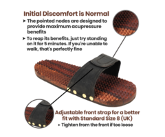 Experience Wellness with Wooden Acupressure Slippers from Karigar Creations