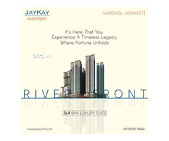 3 and 4BHK new apartments in Narsingi hyderabad | JayKay Infra